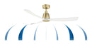 52"Ceiling Fan<br /><span style="color:#4AB0CE;">Entrega: 4-10 dias en USA</span><br /><span style="color:#4AB0CE;font-size:60%;">PREGUNTE POR ENTREGA EN PANAMA</span><br />Collection: Kute 52<br />Finish: Brushed Satin Brass