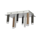 Artcraft Canada - AC7087MU - LED Flush Mount - Galiano - Black, Copper, Satin Aluminum