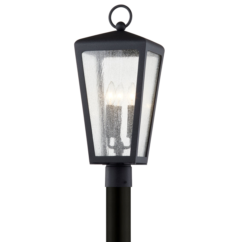Troy Lighting - P7605-TRN - Three Light Post Lantern - Mariden - Textured Iron