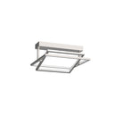 Kuzco Lighting - SF16316-BN - LED Semi-Flush Mount - Mondrian - Brushed Nickel