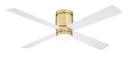 52"Ceiling Fan<br /><span style="color:#4AB0CE;">Entrega: 4-10 dias en USA</span><br /><span style="color:#4AB0CE;font-size:60%;">PREGUNTE POR ENTREGA EN PANAMA</span><br />Collection: Kwartet<br />Finish: Brushed Satin Brass