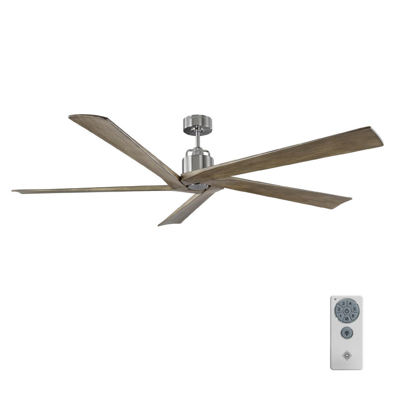 Visual Comfort Fan - 5ASPR70BS - 70``Ceiling Fan - Aspen 70 - Brushed Steel