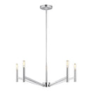 Visual Comfort Studio - 3124305-05 - Five Light Chandelier - Vector - Chrome