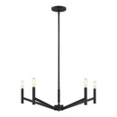 Visual Comfort Studio - 3124305EN-112 - Five Light Chandelier - Vector - Midnight Black