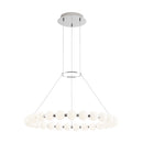 Visual Comfort Modern - 700OBT30N-LED927 - LED Chandelier - Orbet - Polished Nickel