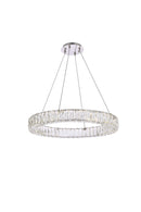 Elegant Lighting - 3503D26C - LED Pendant - Monroe - Chrome
