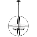Five Light Chandelier<br /><span style="color:#4AB0CE;">Entrega: 4-10 dias en USA</span><br /><span style="color:#4AB0CE;font-size:60%;">PREGUNTE POR ENTREGA EN PANAMA</span><br />Collection: Alturas<br />Finish: Midnight Black