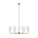 LED Chandelier<br /><span style="color:#4AB0CE;">Entrega: 4-10 dias en USA</span><br /><span style="color:#4AB0CE;font-size:60%;">PREGUNTE POR ENTREGA EN PANAMA</span><br />Collection: Foxdale<br />Finish: Satin Brass