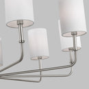 LED Chandelier<br /><span style="color:#4AB0CE;">Entrega: 4-10 dias en USA</span><br /><span style="color:#4AB0CE;font-size:60%;">PREGUNTE POR ENTREGA EN PANAMA</span><br />Collection: Foxdale<br />Finish: Brushed Nickel
