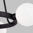 Three Light Chandelier<br /><span style="color:#4AB0CE;">Entrega: 4-10 dias en USA</span><br /><span style="color:#4AB0CE;font-size:60%;">PREGUNTE POR ENTREGA EN PANAMA</span><br />Collection: Clybourn<br />Finish: Midnight Black