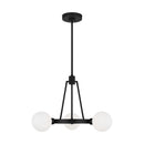 Three Light Chandelier<br /><span style="color:#4AB0CE;">Entrega: 4-10 dias en USA</span><br /><span style="color:#4AB0CE;font-size:60%;">PREGUNTE POR ENTREGA EN PANAMA</span><br />Collection: Clybourn<br />Finish: Midnight Black