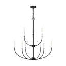 LED Chandelier<br /><span style="color:#4AB0CE;">Entrega: 4-10 dias en USA</span><br /><span style="color:#4AB0CE;font-size:60%;">PREGUNTE POR ENTREGA EN PANAMA</span><br />Collection: Greenwich<br />Finish: Midnight Black