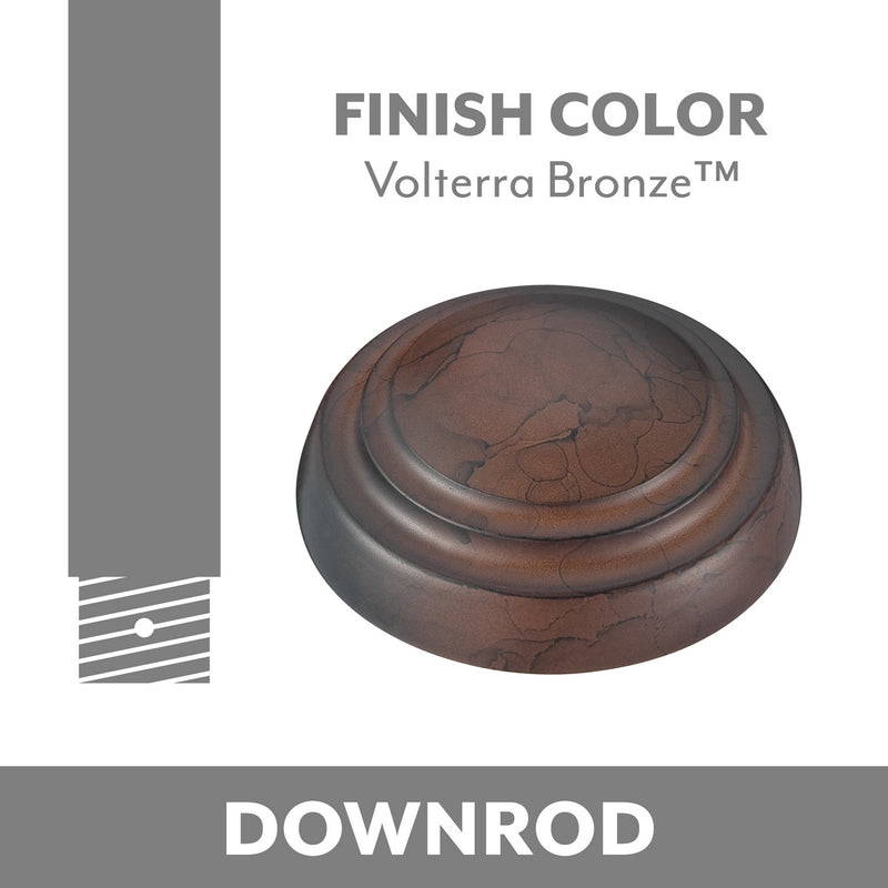 Minka Aire - DR500-VB - Ceiling Fan Downrod Coupler - Minka Aire - Volterra Bronze