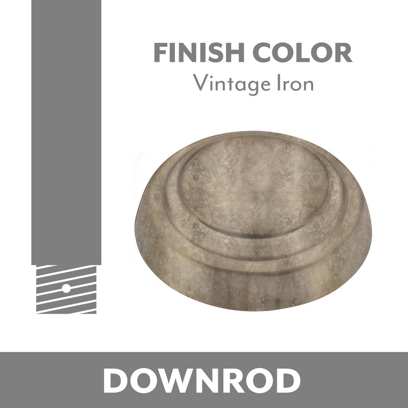 Minka Aire - DR500-VI - Ceiling Fan Downrod Coupler - Vintage Iron
