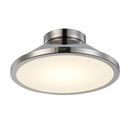 LED Flush Mount<br /><span style="color:#4AB0CE;">Entrega: 4-10 dias en USA</span><br /><span style="color:#4AB0CE;font-size:60%;">PREGUNTE POR ENTREGA EN PANAMA</span><br />Collection: Lucida<br />Finish: Nickel