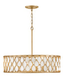 Fredrick Ramond - FR41505PI - LED Chandelier - Estie - Piastra Gold