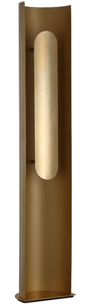 LED Floor Lamp<br /><span style="color:#4AB0CE;">Entrega: 4-10 dias en USA</span><br /><span style="color:#4AB0CE;font-size:60%;">PREGUNTE POR ENTREGA EN PANAMA</span><br />Collection: Shielded<br />Finish: Hand Rubbed Antique Brass