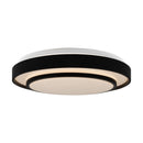 LED Flush Mount<br /><span style="color:#4AB0CE;">Entrega: 4-10 dias en USA</span><br /><span style="color:#4AB0CE;font-size:60%;">PREGUNTE POR ENTREGA EN PANAMA</span><br />Collection: Aziza<br />Finish: Black