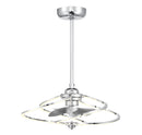 LED Fan D'Lier<br /><span style="color:#4AB0CE;">Entrega: 4-10 dias en USA</span><br /><span style="color:#4AB0CE;font-size:60%;">PREGUNTE POR ENTREGA EN PANAMA</span><br />Collection: Hydra<br />Finish: Polished Chrome