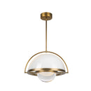 LED Pendant<br /><span style="color:#4AB0CE;">Entrega: 1-2 semanas en USA</span><br /><span style="color:#4AB0CE;font-size:60%;">PREGUNTE POR ENTREGA EN PANAMA</span><br />Collection: Bowery<br />Finish: Vintage Brass