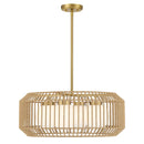 Four Light Pendant<br /><span style="color:#4AB0CE;">Entrega: 4-10 dias en USA</span><br /><span style="color:#4AB0CE;font-size:60%;">PREGUNTE POR ENTREGA EN PANAMA</span><br />Collection: Pastis<br />Finish: Warm Brass