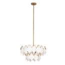 Four Light Semi Flush Mount<br /><span style="color:#4AB0CE;">Entrega: 4-10 dias en USA</span><br /><span style="color:#4AB0CE;font-size:60%;">PREGUNTE POR ENTREGA EN PANAMA</span><br />Collection: MANTA<br />Finish: Modern Gold