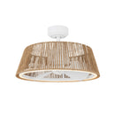 24"Ceiling Fan<br /><span style="color:#4AB0CE;">Entrega: 4-10 dias en USA</span><br /><span style="color:#4AB0CE;font-size:60%;">PREGUNTE POR ENTREGA EN PANAMA</span><br />Collection: Isla<br />Finish: White/Braided Rope