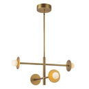 LED Chandelier<br /><span style="color:#4AB0CE;">Entrega: 4-10 dias en USA</span><br /><span style="color:#4AB0CE;font-size:60%;">PREGUNTE POR ENTREGA EN PANAMA</span><br />Collection: Elixir<br />Finish: Brushed Gold