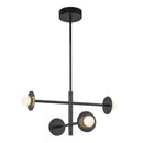 LED Chandelier<br /><span style="color:#4AB0CE;">Entrega: 4-10 dias en USA</span><br /><span style="color:#4AB0CE;font-size:60%;">PREGUNTE POR ENTREGA EN PANAMA</span><br />Collection: Elixir<br />Finish: Black