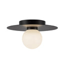 LED Flush Mount<br /><span style="color:#4AB0CE;">Entrega: 0-1 semanas en USA</span><br /><span style="color:#4AB0CE;font-size:60%;">PREGUNTE POR ENTREGA EN PANAMA</span><br />Collection: Elixir<br />Finish: Black