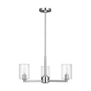 Visual Comfort Studio - 3164203C-05 - Three Light Chandelier - Fullton - Chrome