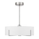 LED Fan D'Lier<br /><span style="color:#4AB0CE;">Entrega: 4-10 dias en USA</span><br /><span style="color:#4AB0CE;font-size:60%;">PREGUNTE POR ENTREGA EN PANAMA</span><br />Collection: Mansell<br />Finish: Satin Nickel