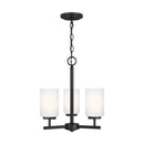 Three Light Chandelier<br /><span style="color:#4AB0CE;">Entrega: 4-10 dias en USA</span><br /><span style="color:#4AB0CE;font-size:60%;">PREGUNTE POR ENTREGA EN PANAMA</span><br />Collection: Oslo<br />Finish: Midnight Black