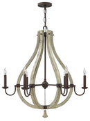Fredrick Ramond - FR40576IRR - LED Chandelier - Middlefield - Iron Rust