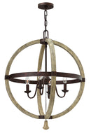 Fredrick Ramond - FR40564IRR - LED Chandelier - Middlefield - Iron Rust