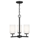 Three Light Chandelier<br /><span style="color:#4AB0CE;">Entrega: 4-10 dias en USA</span><br /><span style="color:#4AB0CE;font-size:60%;">PREGUNTE POR ENTREGA EN PANAMA</span><br />Collection: Oslo<br />Finish: Midnight Black