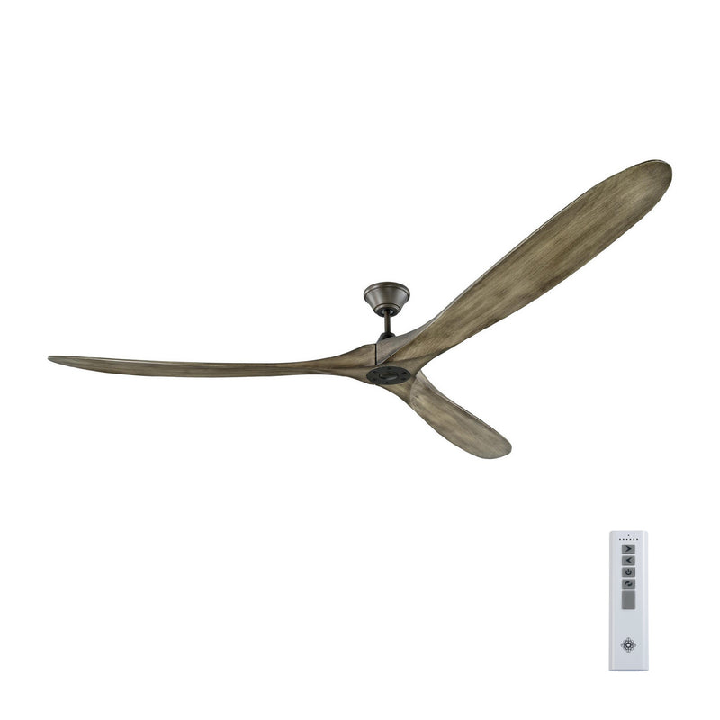 Visual Comfort Fan - 3MAVR88AGP - 88``Ceiling Fan - Maverick 88 - Aged Pewter