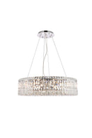 Elegant Lighting - V2030D28C/RC - 12 Light Chandelier - Maxime - Chrome