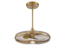 Savoy House - 29-FD-122-322 - LED Fan D'Lier - Wetherby - Warm Brass