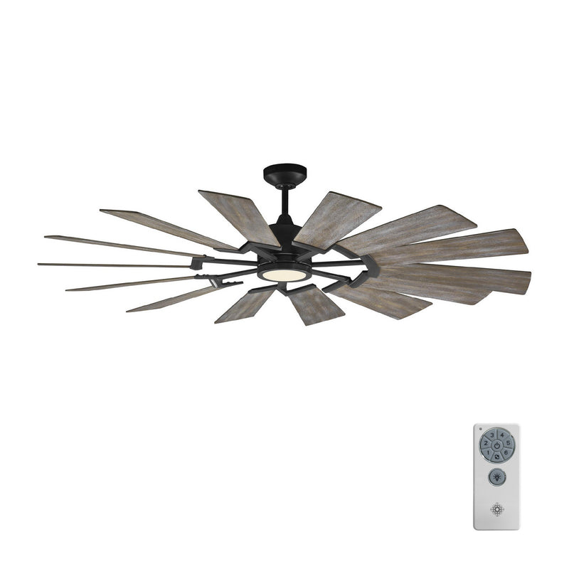 Visual Comfort Fan - 14PRR62AGPD - 62``Ceiling Fan - Prairie 62 - Aged Pewter