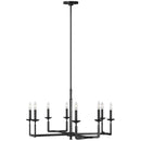 Eight Light Chandelier<br /><span style="color:#4AB0CE;">Entrega: 4-10 dias en USA</span><br /><span style="color:#4AB0CE;font-size:60%;">PREGUNTE POR ENTREGA EN PANAMA</span><br />Collection: Ansley<br />Finish: Aged Iron