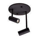 LED Semi-Flush Mount<br /><span style="color:#4AB0CE;">Entrega: 4-10 dias en USA</span><br /><span style="color:#4AB0CE;font-size:60%;">PREGUNTE POR ENTREGA EN PANAMA</span><br />Collection: Downey<br />Finish: Black