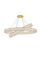 LED Chandelier<br /><span style="color:#4AB0CE;">Entrega: 4-10 dias en USA</span><br /><span style="color:#4AB0CE;font-size:60%;">PREGUNTE POR ENTREGA EN PANAMA</span><br />Collection: Monroe<br />Finish: Gold