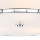 LED Flush Mount<br /><span style="color:#4AB0CE;">Entrega: 4-10 dias en USA</span><br /><span style="color:#4AB0CE;font-size:60%;">PREGUNTE POR ENTREGA EN PANAMA</span><br />Collection: Flush Mount<br />Finish: Chrome
