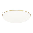 LED Flush Mount<br /><span style="color:#4AB0CE;">Entrega: 19-20 semanas en USA</span><br /><span style="color:#4AB0CE;font-size:60%;">PREGUNTE POR ENTREGA EN PANAMA</span><br />Collection: Megan<br />Finish: Plated Brass