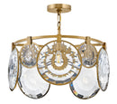 LED Pendant<br /><span style="color:#4AB0CE;">Entrega: 4-10 dias en USA</span><br /><span style="color:#4AB0CE;font-size:60%;">PREGUNTE POR ENTREGA EN PANAMA</span><br />Collection: Nala<br />Finish: Heritage Brass