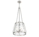 Four Light Pendant<br /><span style="color:#4AB0CE;">Entrega: 6-7 semanas en USA</span><br /><span style="color:#4AB0CE;font-size:60%;">PREGUNTE POR ENTREGA EN PANAMA</span><br />Collection: Crawford<br />Finish: Satin Nickel
