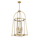 Four Light Pendant<br /><span style="color:#4AB0CE;">Entrega: 4-10 dias en USA</span><br /><span style="color:#4AB0CE;font-size:60%;">PREGUNTE POR ENTREGA EN PANAMA</span><br />Collection: Rosedale<br />Finish: Warm Brass