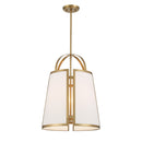Four Light Pendant<br /><span style="color:#4AB0CE;">Entrega: 4-10 dias en USA</span><br /><span style="color:#4AB0CE;font-size:60%;">PREGUNTE POR ENTREGA EN PANAMA</span><br />Collection: Chartwell<br />Finish: Warm Brass