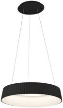 George Kovacs - P8130-66A-L - LED Pendant - Star Gate - Coal Black